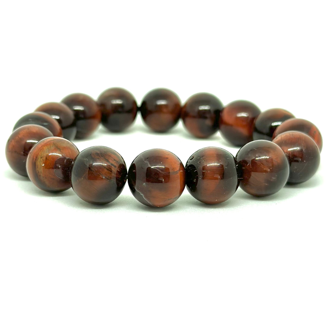 Money Red Tiger Eye Minimalist Bracelet