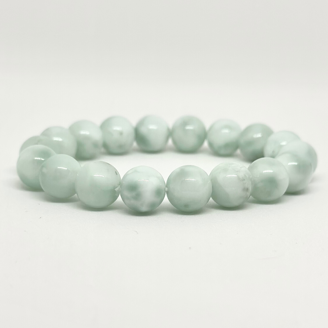 Green Angelite Bracelet - Peace