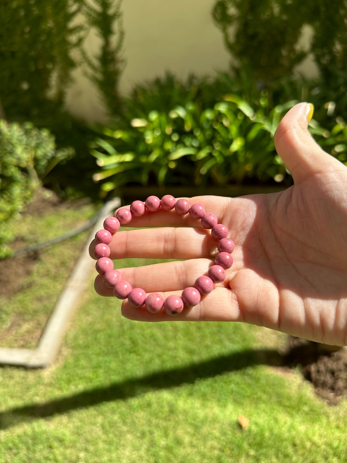 Reconciliation Rhodonite Bracelet