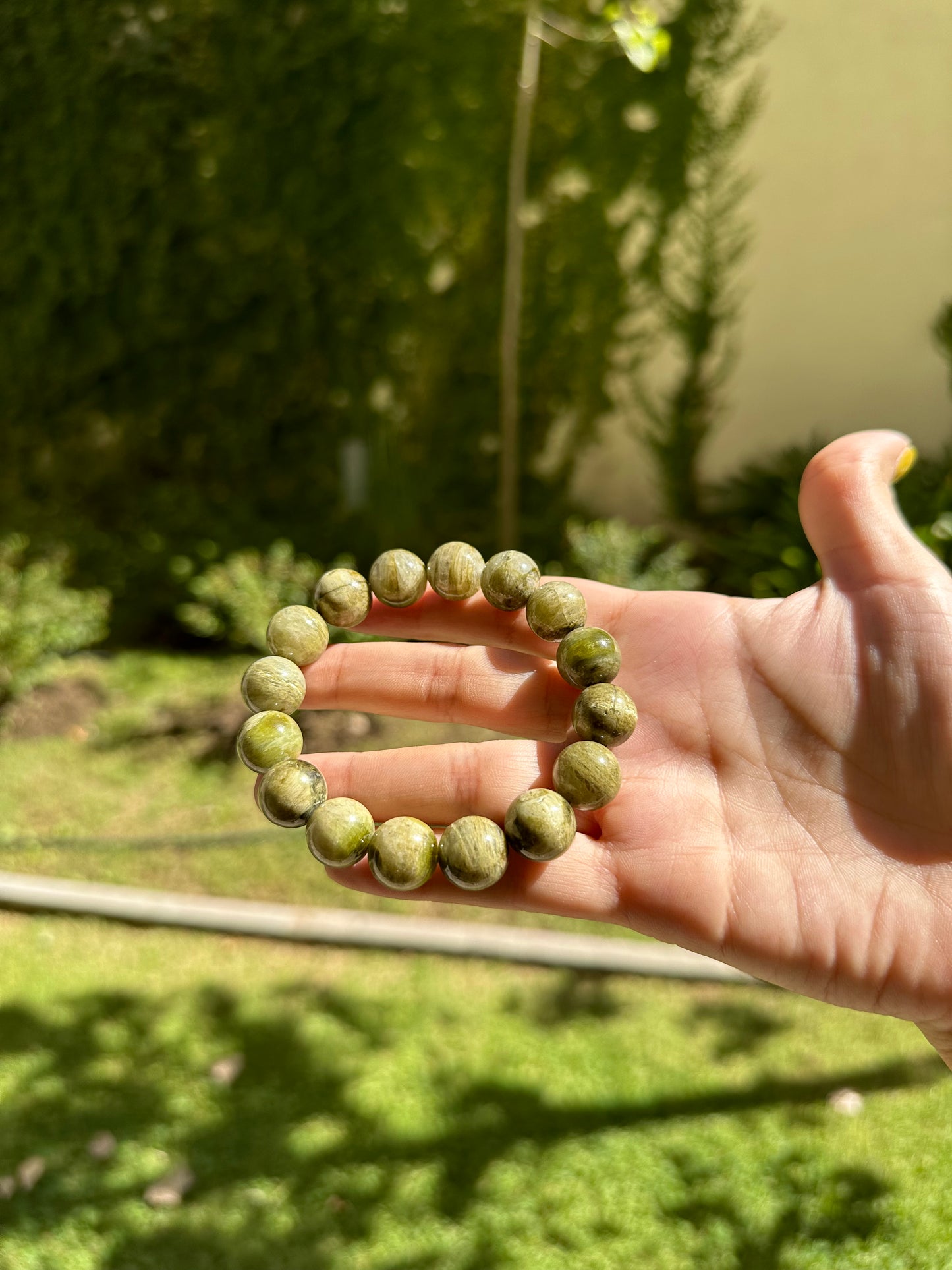Green Tourmaline Bracelet - Karmic