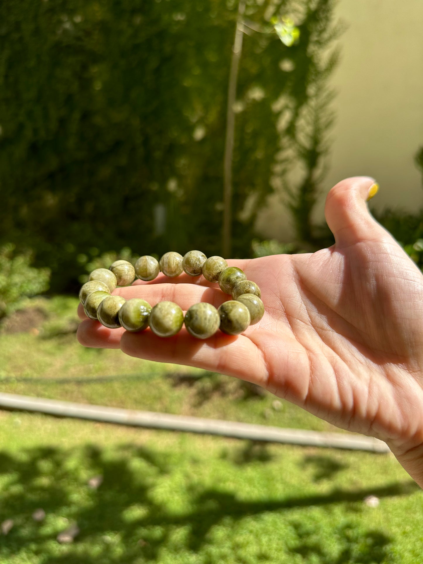 Green Tourmaline Bracelet - Karmic
