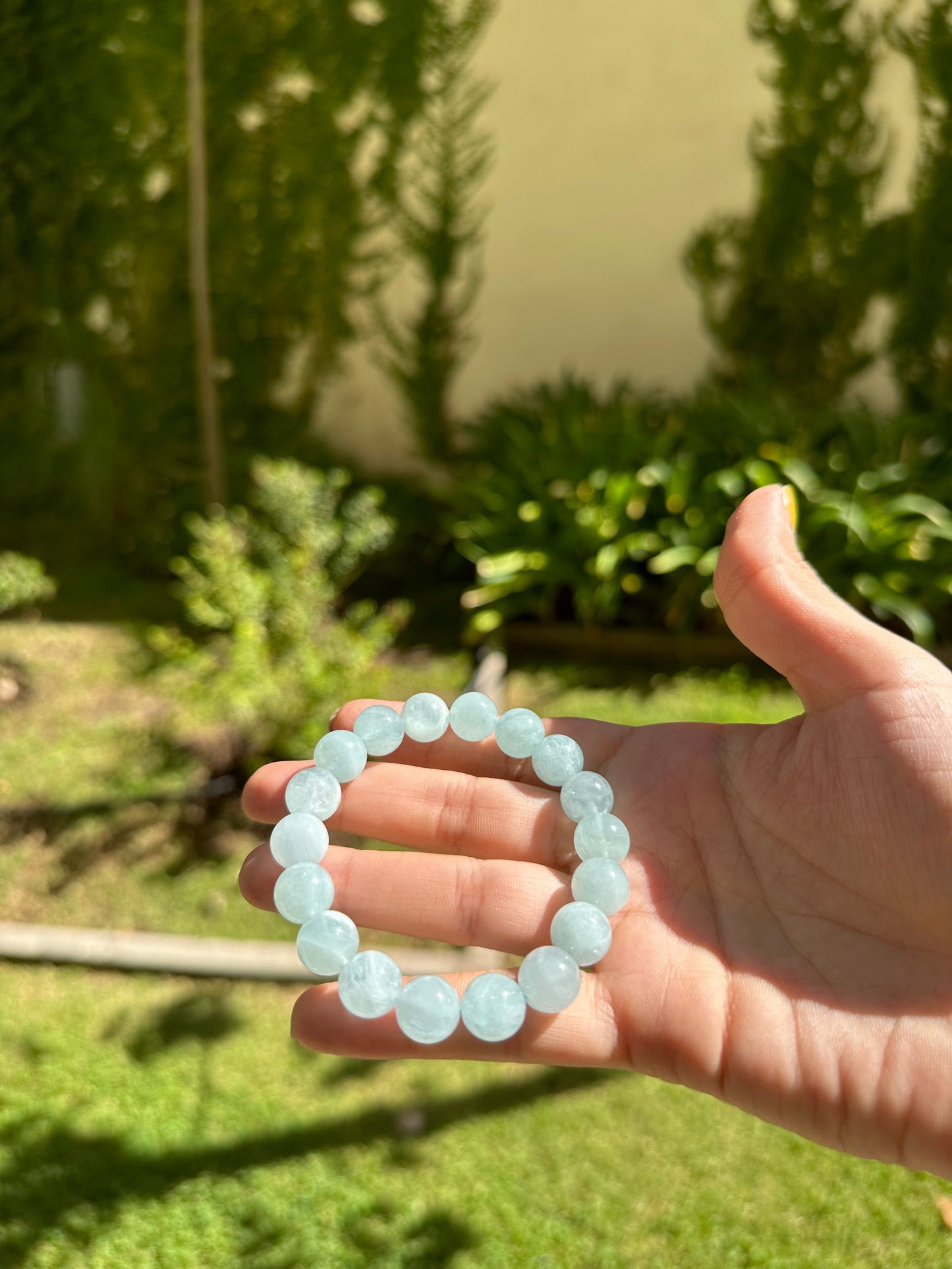 Stress Aquamarine Bracelet