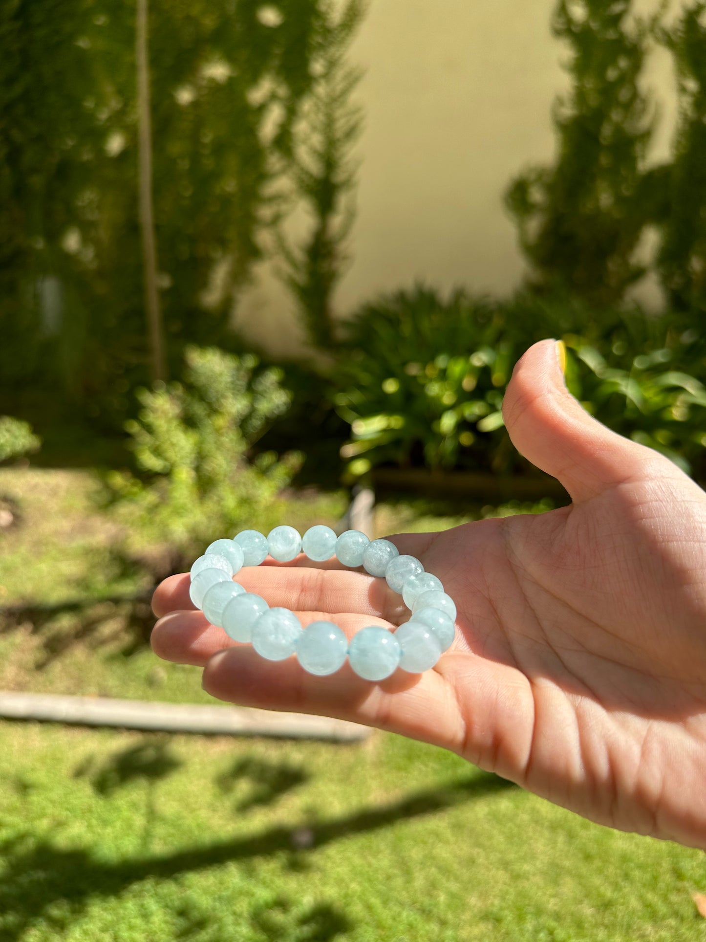 Stress Aquamarine Bracelet