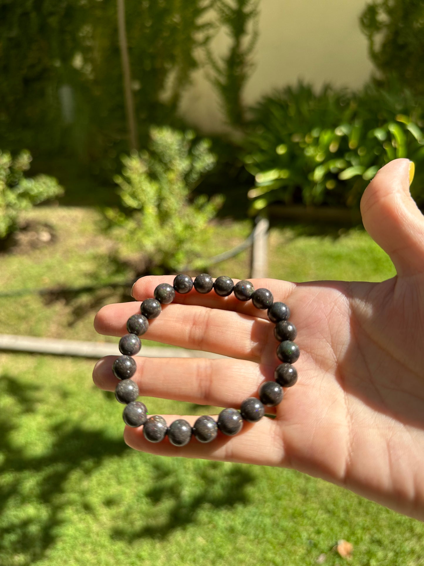 Karmic Black Opal Bracelet