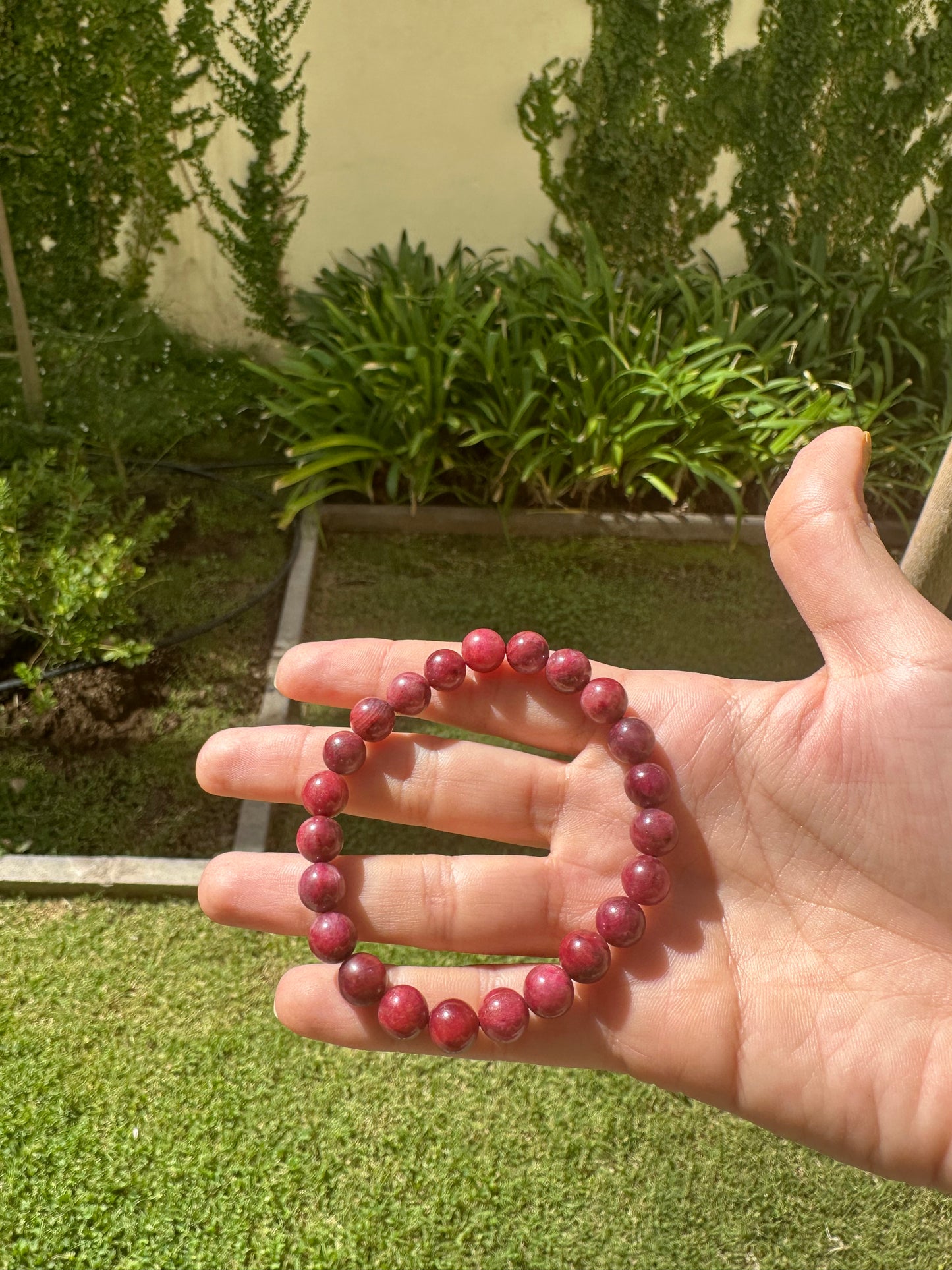 Intelligence Ruby Bracelet