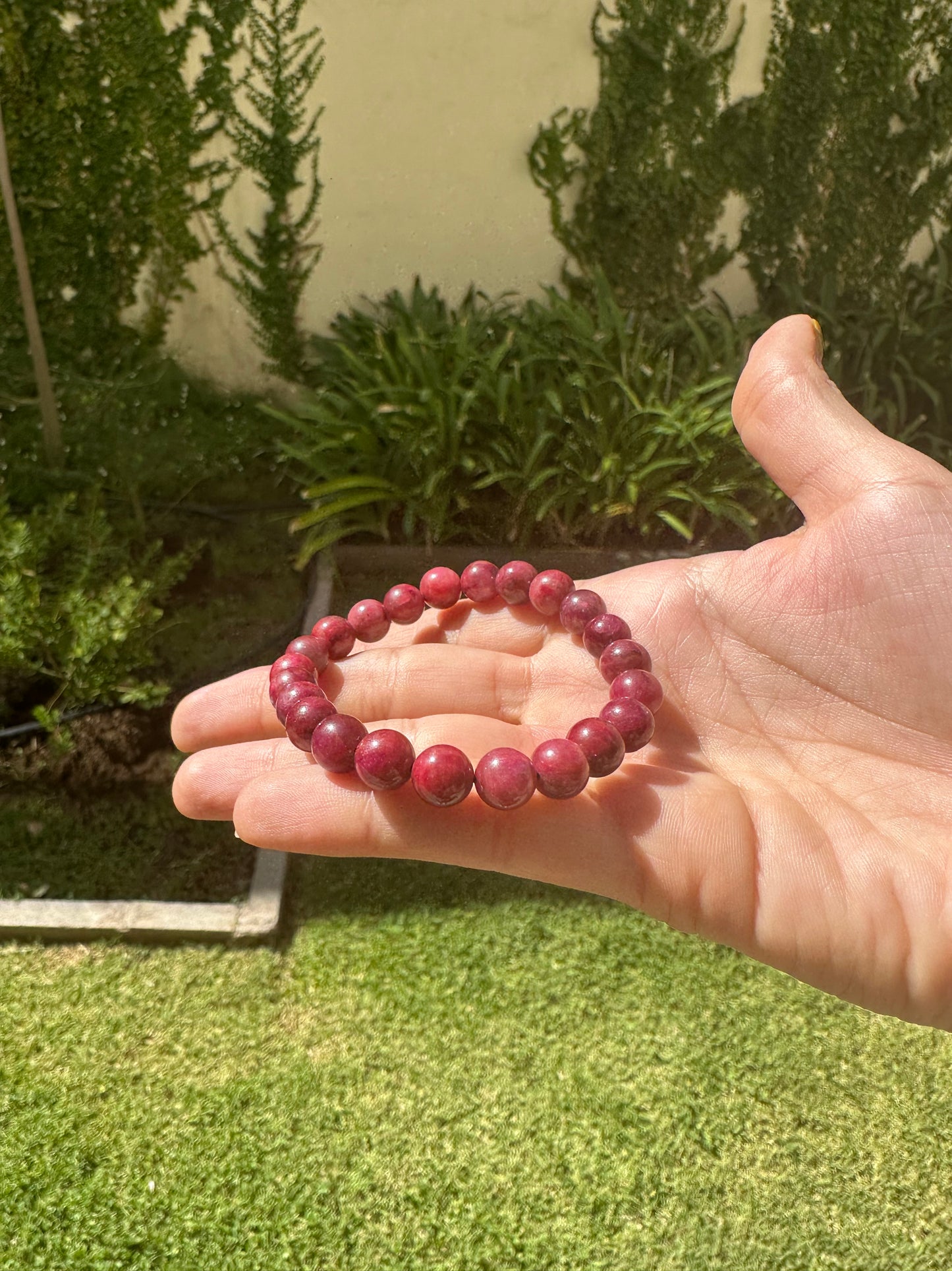 Intelligence Ruby Bracelet