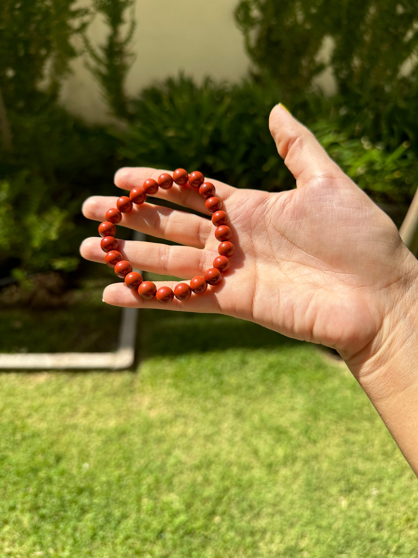 Protection Red Jasper Bracelet