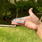 Peace Blue Angelite Bracelet