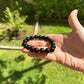 Problem Solving Obsidian Bracelet