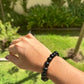 Problem Solving Obsidian Bracelet