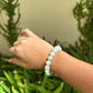 Green Angelite Bracelet - Peace
