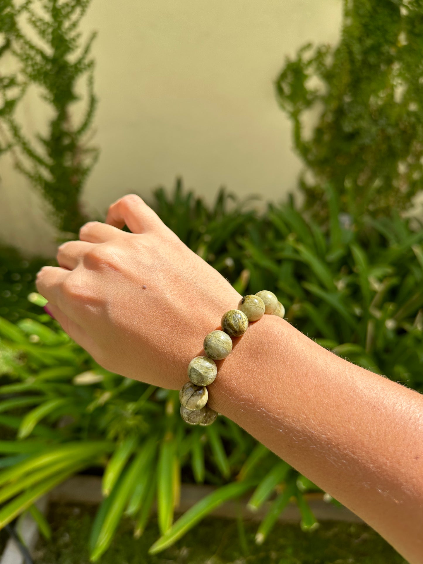 Green Tourmaline Bracelet - Karmic